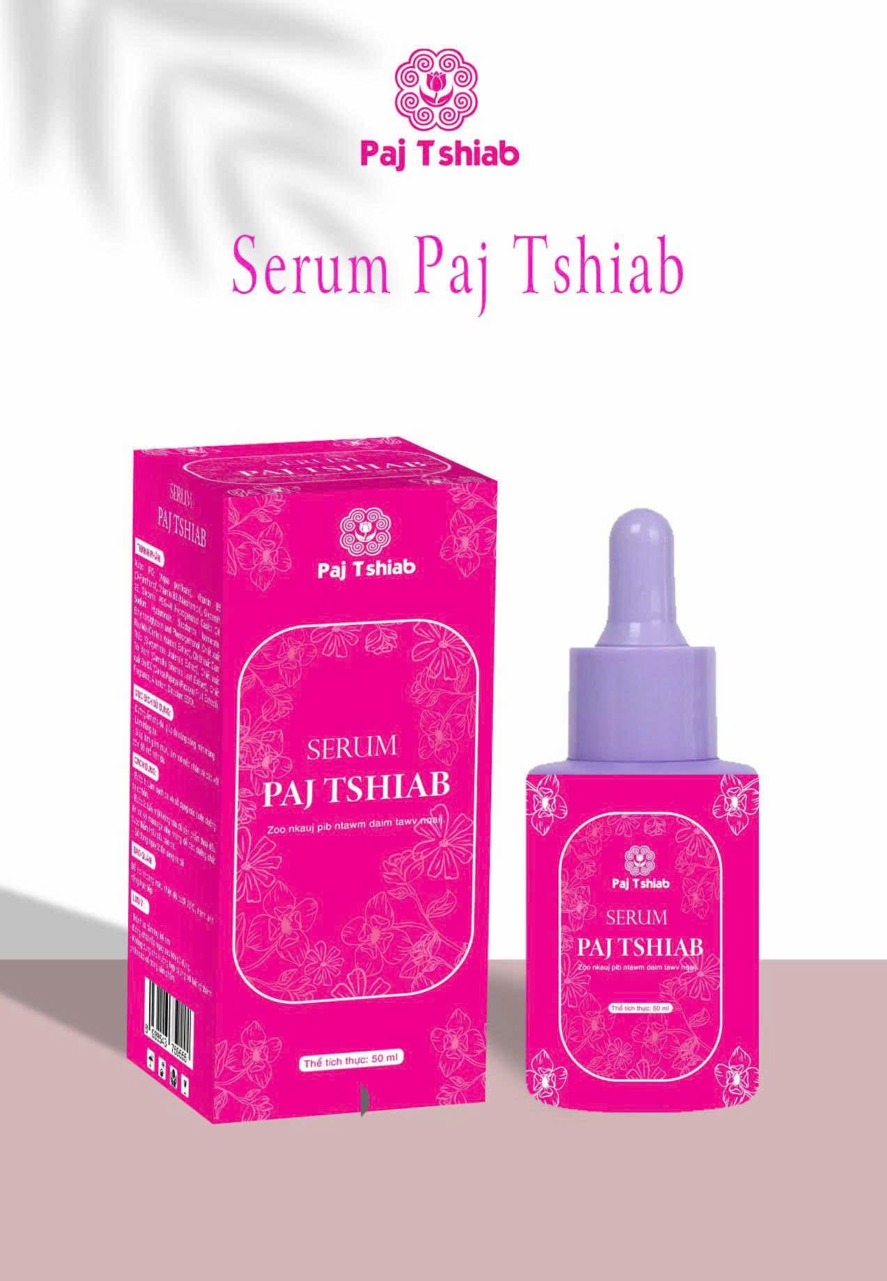 Serum Paj Tshiab | Dưỡng Ẩm – Làm Sáng Da – Cho Làn Da Căng Mịn